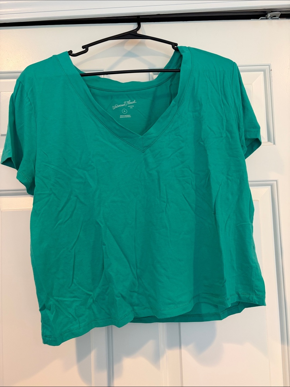 Universal Thread V-Neck Tee - Teal Green